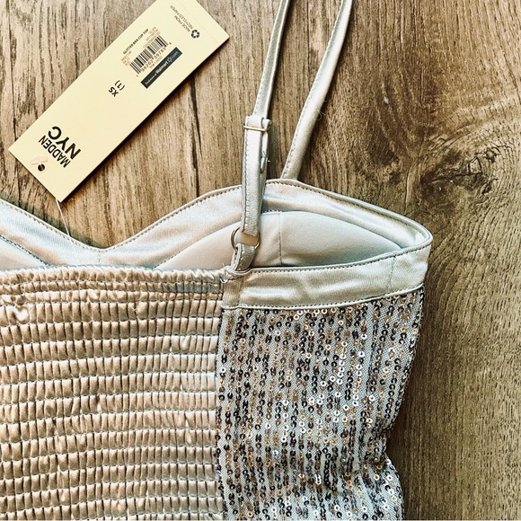 BOGO | Madden NYC Junior's Glitter Bra - XS - Picture 5 of 9